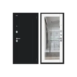 Недорогая дверь с зеркалом Браво Флэш Сноу