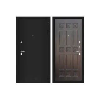 Входная дверь Labirint CLASSIC шагрень черная 16 - Алмон 28