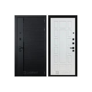 Входная дверь PIANO 12 - Белое дерево