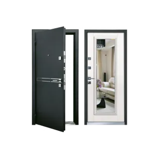 Входная металлическая дверь Mastino Parko зеркало внутреннее